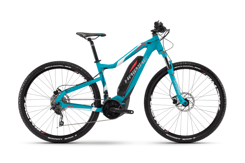 Электровелосипед Haibike Sduro HardNine 5.0 400Wh 20-Sp Deore Голубой original 2017 Электровелосипед Haibike Sduro HardNine 5.0 400Wh 20-Sp Deore Голубой original 2017